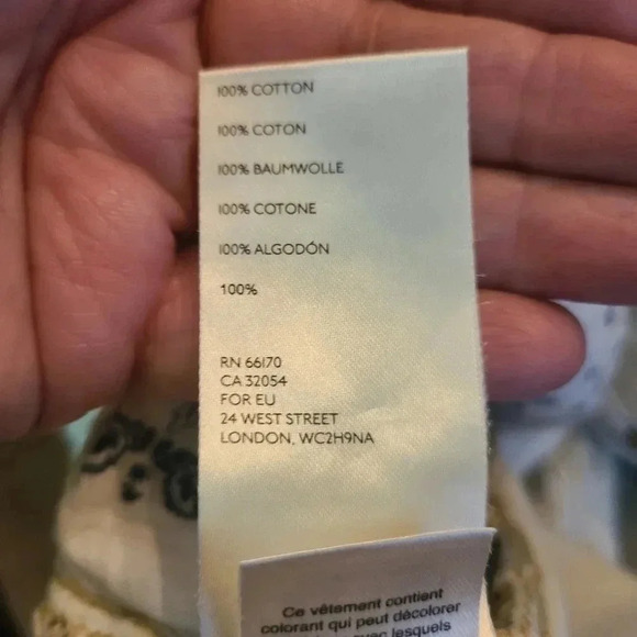 Free People cream colored sun-kissed denim short overalls with fringe leg size10 - Picture 13 of 14